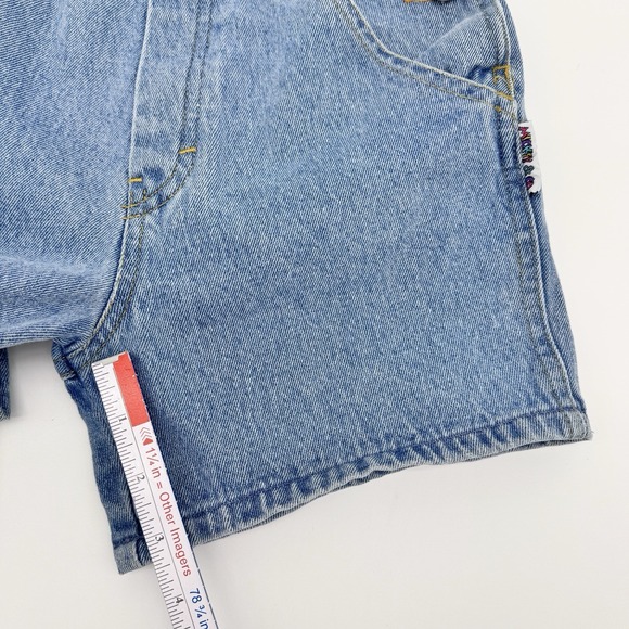 Vintage Disney Denim Jean Overall Bib Short Classic Mickey Mouse Embroidered 5 - Picture 12 of 12